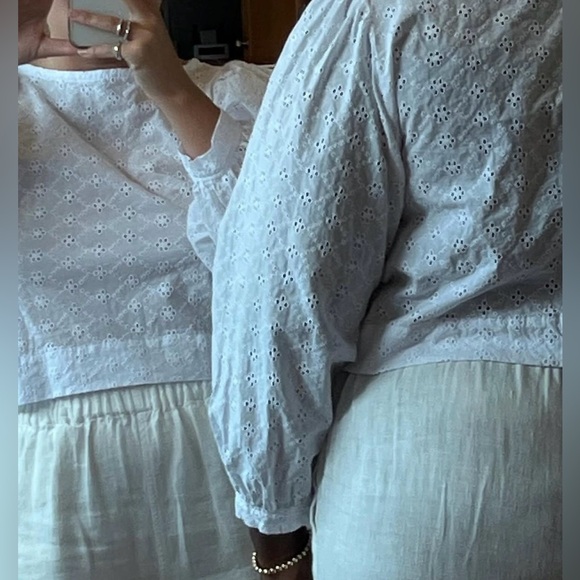 Shelter Tops - Shelter Eyelet Gloria Top